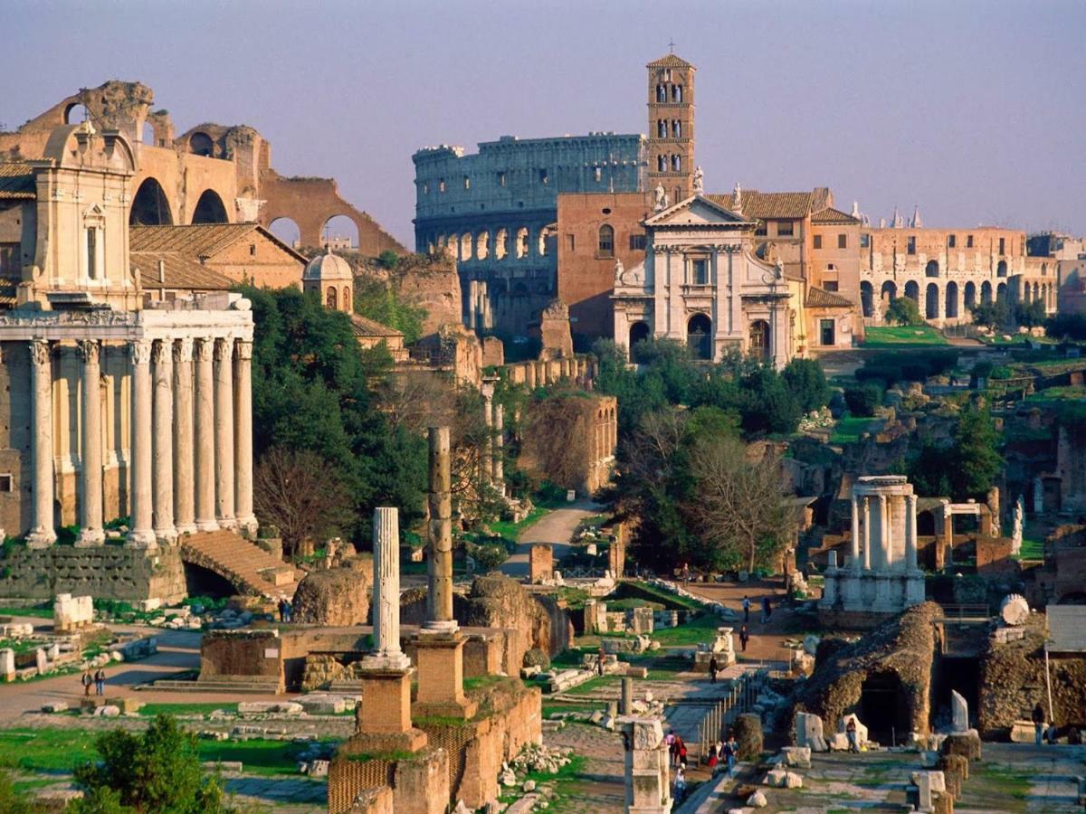 Panoramic Castle Apt Trastevere Rome Bagian luar foto